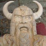 3. Viking, detail hlavy